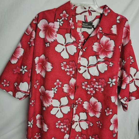 Vintage Hawaiian Shirt, Reliq Industries, Size X-L - Picture 1 of 4